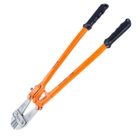 VEVOR Bolt Cutter, 24" Lock Cutter, Bi-Material Handle with Soft Rubber Grip, Chrome Molybdenum Alloy Steel Blade, Heavy Duty Bolt Cutter for Rods