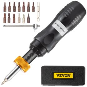 VEVOR Torque Screwdriver, 1/4" Drive Screwdriver Torque Wrench, Torque Screwdriver Electrician 10-70 in/lbs Torque Range Accurate to Â±5%