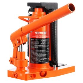 VEVOR Hydraulic Toe Jack, 2.5 Ton On Toe Toe Jack Lift, 5 Ton On Top Lift Capacity Machine Jack, 0.8-5.3 in Toe Height, 8.9-13.4 in Top Height