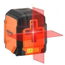 VEVOR Laser Level, 50ft, Self Leveling Manual Red Cross Line Laser