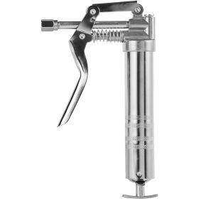 VEVOR Pistol Grip Grease Gun, 3500 PSI, 4 OZ / 120 CC Capacity Heavy Duty Professional Grease Gun, with 11.65 Inch Flexible Hose 2 Black Flat Couplers