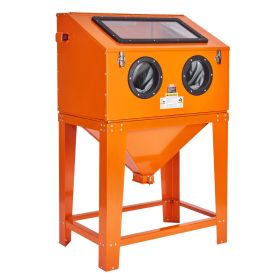 VEVOR 90 Gallon Sandblasting Cabinet with 1.8 Gallon Dust Collection System, 40-120PSI Sand Blasting Cabinet with Stand