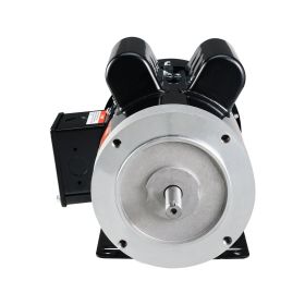 VEVOR 1.5HP Electric Motor 3450 rpm, AC 115V/230V, 56C Frame, Air Compressor Motor Single Phase, 5/8" Keyed Shaft