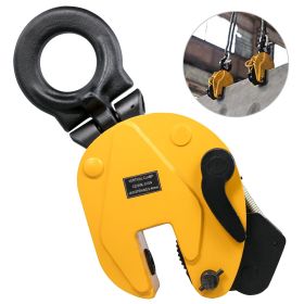 VEVOR Lifting Clamp 11000Lbs/5T, Working Load Vertical Plate Clamp 0-1.2inch/30mm Jaw Opening