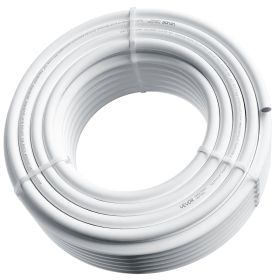 VEVOR PEX Pipe 3/4 Inch, 100 Feet Length PEX-A Flexible Pipe Tubing for Potable Water, Pex Water Lines for Hot/Cold Water & Easily Restore (Pipe Diameter: 3/4 inch, Color: White)